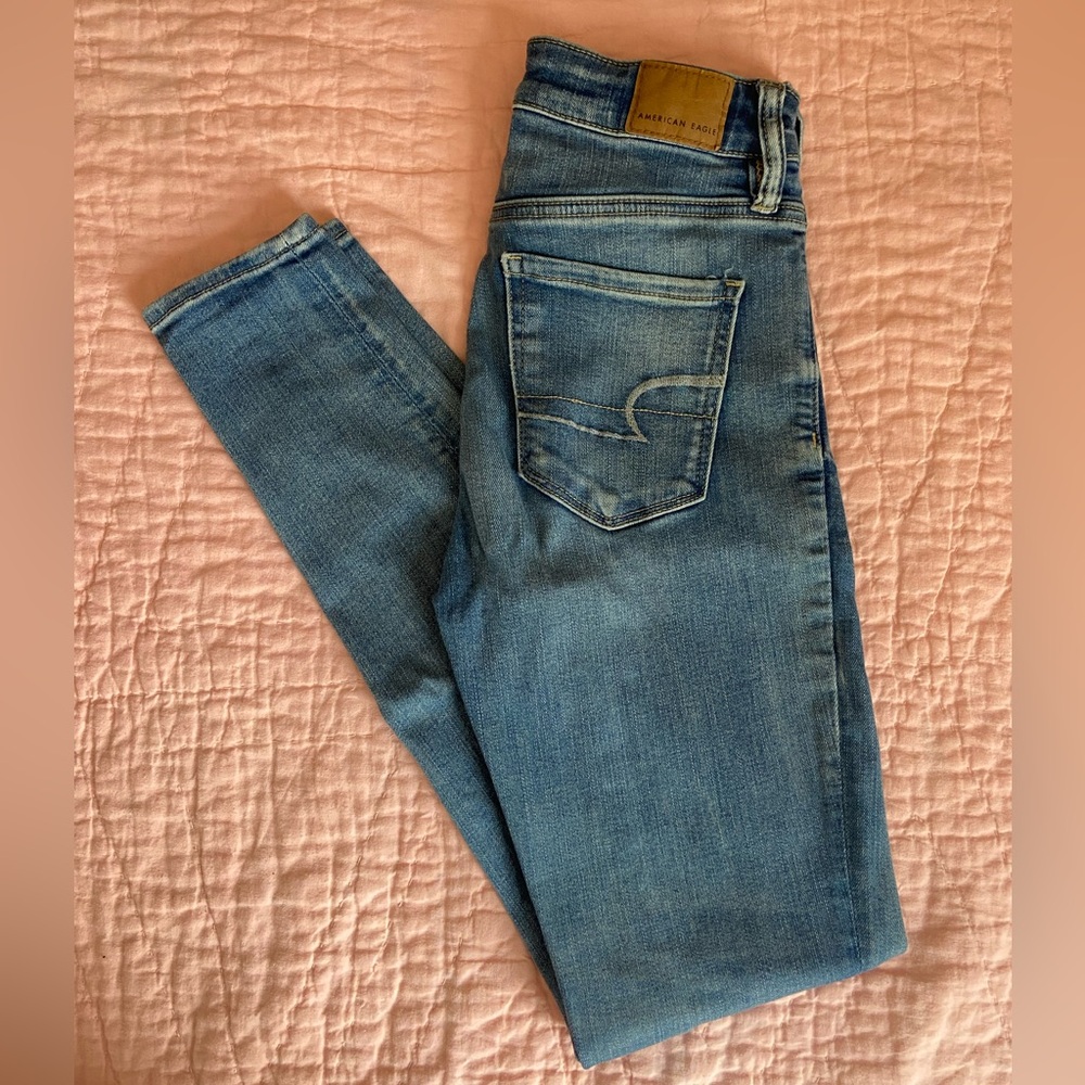 Women’s American Eagle Ne(x)t Level Stretch Super Hi-Rise Jegging